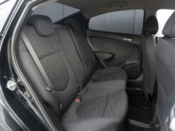 2016 Hyundai Solaris I Рестайлинг, чёрный - вид 6