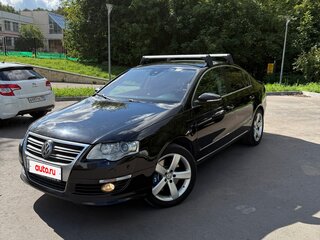 2008 Volkswagen Passat B6, чёрный, 970000 рублей, вид 3