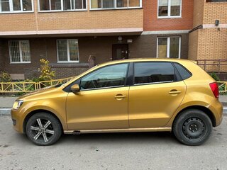 2010 Volkswagen Polo V, бежевый, 470000 рублей, вид 4