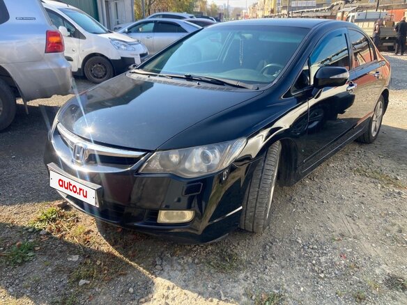 2008 Honda Civic VIII, чёрный, 850000 рублей