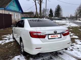 2014 Toyota Camry VII (XV50), белый, 1350000 рублей, вид 4