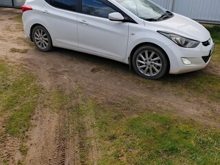 2013 Hyundai Elantra V (MD), белый, 987000 рублей, вид 5