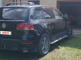 2003 Volkswagen Touareg I, чёрный, 400000 рублей, вид 2
