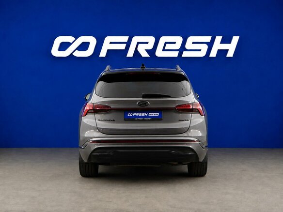 2022 Hyundai Santa Fe IV Рестайлинг, серый, 4277099 рублей - вид 3