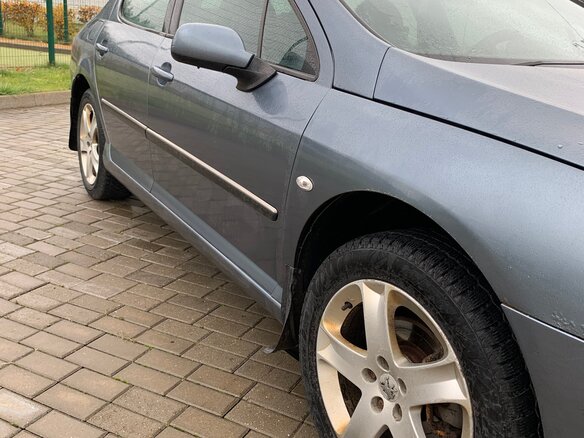 2004 Peugeot 407, серый, 365000 рублей - вид 7