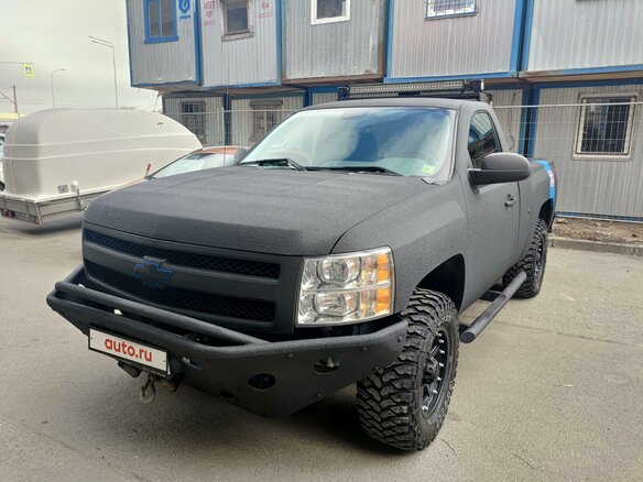 2012 Chevrolet Silverado II (GMT900), чёрный - вид 3