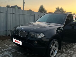 2007 BMW X3 30i I (E83) Рестайлинг, чёрный, 1200000 рублей, вид 2