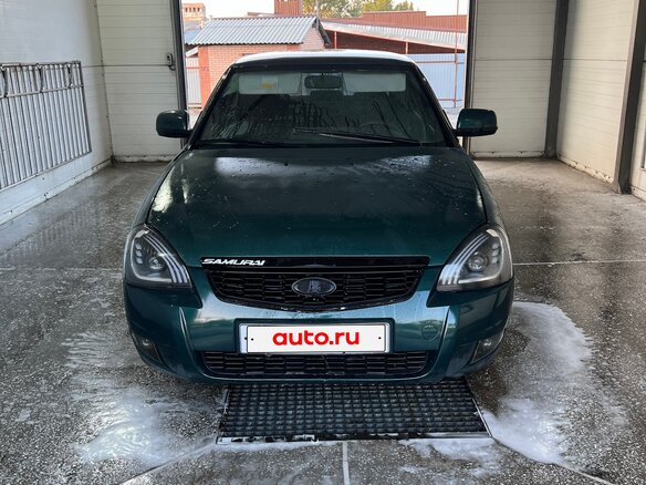 2007 Lada (ВАЗ) Priora I, зелёный, 280000 рублей - вид 1