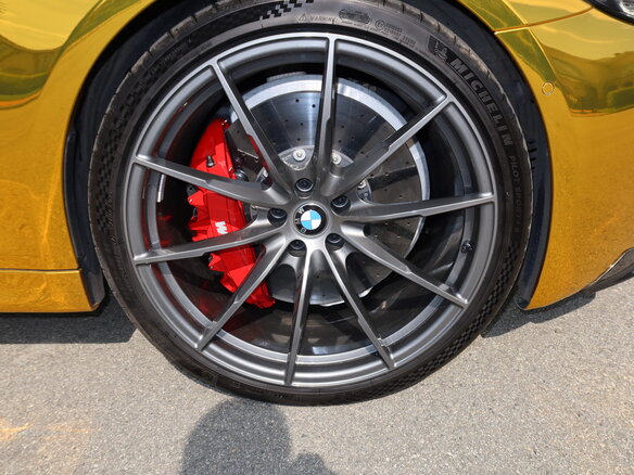 2021 BMW M5 CS VI (F90) Рестайлинг, золотистый - вид 16
