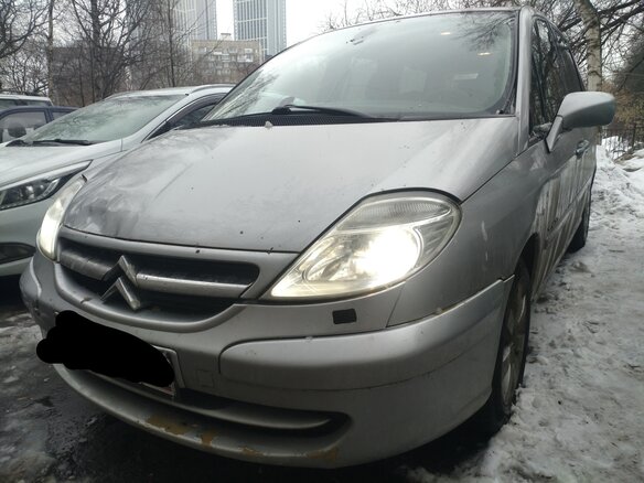 2003 Citroen C8 I, серебристый