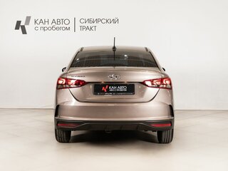 2020 Hyundai Solaris II Рестайлинг, коричневый, 1621100 рублей, вид 4