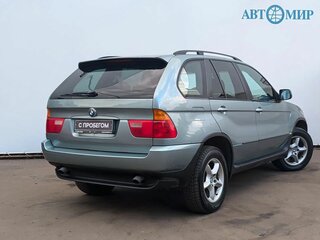 2002 BMW X5 3.0i I (E53), синий, 589000 рублей, вид 5