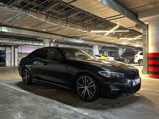 2019 BMW 3 серии 320d VII (G2x), чёрный, 3100000 рублей, вид 5