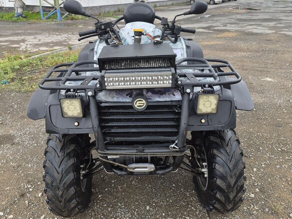 2012 CFMoto CF500-2А, зелёный - вид 1