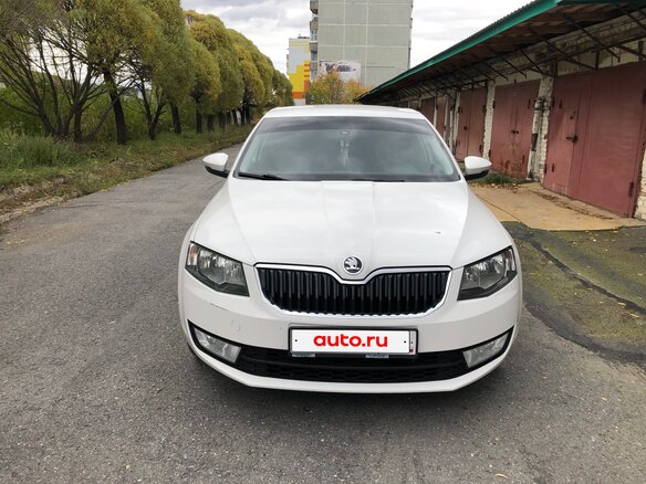 2014 Skoda Octavia III (A7), белый, 1500000 рублей