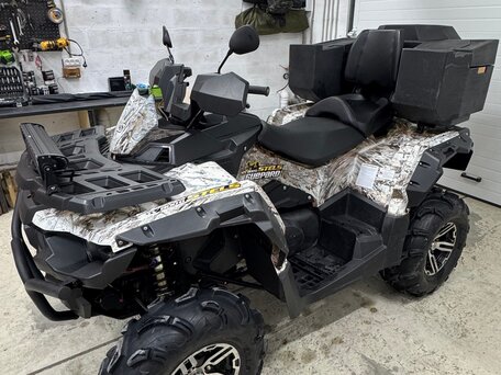 2016 Stels ATV-800 Guepard Trophy, серый, 730000 рублей, вид 3
