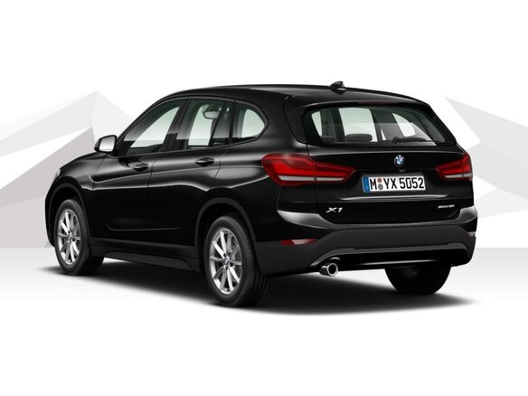 2021 BMW X1 20i xDrive II (F48) Рестайлинг, чёрный - вид 6