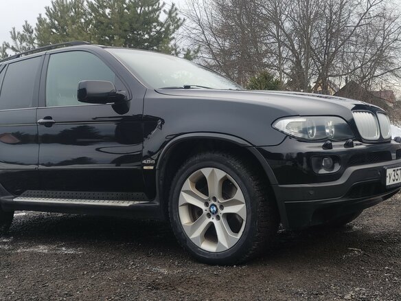 2006 BMW X5 4.8is I (E53) Рестайлинг, чёрный, 1799999 рублей - вид 15