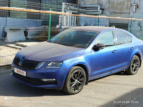 2019 Skoda Octavia III (A7) Рестайлинг, синий, 2750000 рублей