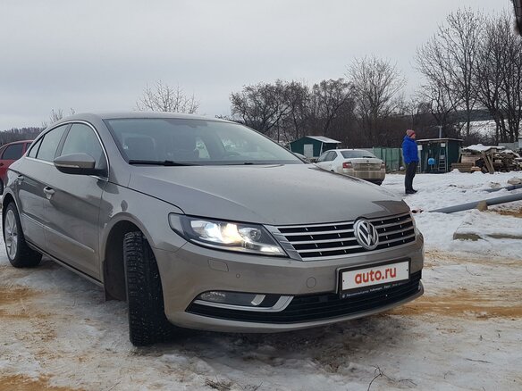 2012 Volkswagen Passat CC I Рестайлинг, бежевый - вид 1
