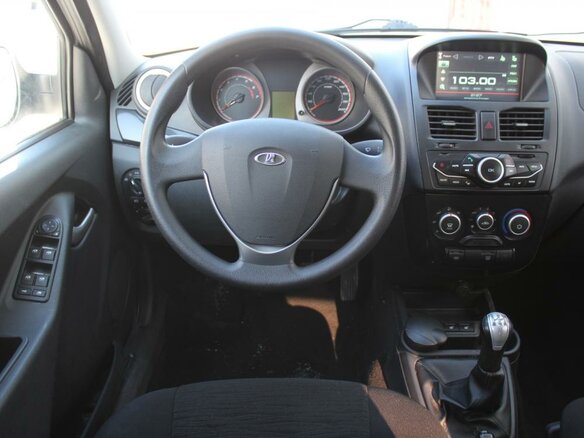 2013 Lada (ВАЗ) Kalina II, серебристый - вид 13