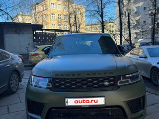 2018 Land Rover Range Rover Sport II Рестайлинг, зелёный, 5900000 рублей, вид 2