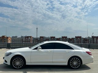 2014 Mercedes-Benz CLS 350 BlueTEC II (C218) Рестайлинг, белый, 2380000 рублей, вид 2