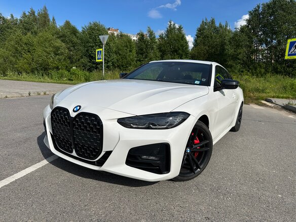 2022 BMW 4 серии 430i xDrive G22, G23, G26, белый, 5499000 рублей