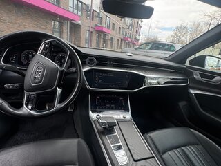 2021 Audi A6 45 TFSI V (C8), чёрный, 4690000 рублей, вид 5