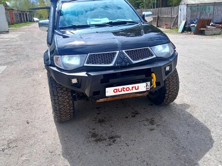 2012 Mitsubishi L200 IV, чёрный, 1650000 рублей, вид 1