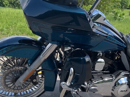 2012 Harley-Davidson CVO Road Glide, синий, 1095000 рублей, вид 5