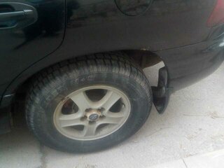 2001 Hyundai Santa Fe I, чёрный, 420000 рублей, вид 3