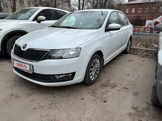 2019 Skoda Rapid I Рестайлинг, белый, 1550000 рублей, вид 4