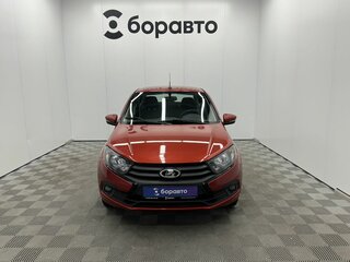 2022 Lada (ВАЗ) Granta I Рестайлинг, красный, 675000 рублей, вид 3