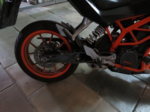 2014 KTM 390 Duke, оранжевый, 370000 рублей - вид 11