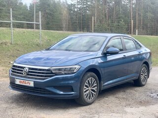 2020 Volkswagen Jetta VII, синий, 2235000 рублей, вид 1