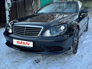 2005 Mercedes-Benz S-Класс 500 IV (W220) Рестайлинг, чёрный, 2000000 рублей, вид 2