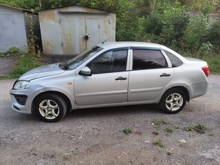 2012 Lada (ВАЗ) Granta I, серебристый, 210000 рублей, вид 5