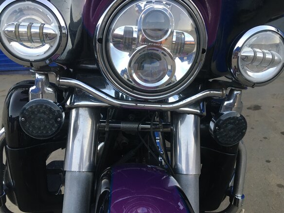 2011 Harley-Davidson Electra Glide, фиолетовый, 1199777 рублей - вид 18