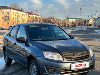 2014 Lada (ВАЗ) Granta I, серый, 370000 рублей, вид 1