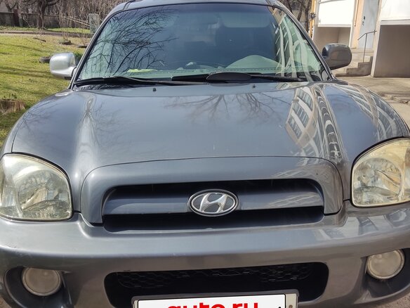 2007 Hyundai Santa Fe Classic Classic, серый, 830000 рублей - вид 1