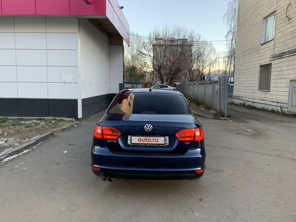 2011 Volkswagen Jetta VI, синий - вид 6