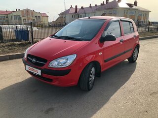 2010 Hyundai Getz I Рестайлинг, красный, 520000 рублей, вид 1