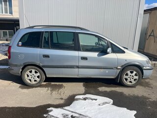 2002 Opel Zafira A, серебристый, 245000 рублей, вид 2