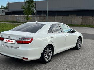 2015 Toyota Camry VII (XV50) Рестайлинг, белый, 1750000 рублей, вид 5