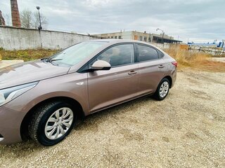 2019 Hyundai Solaris II, коричневый, 1230000 рублей, вид 2
