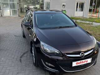 2015 Opel Astra J Рестайлинг, коричневый, 970000 рублей, вид 3