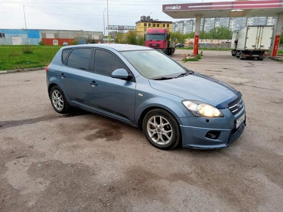 2008 Kia Ceed I, синий, 530000 рублей - вид 3