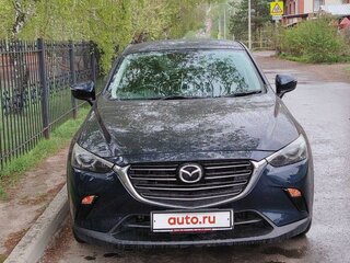 2019 Mazda CX-3 I Рестайлинг, синий, 1750000 рублей, вид 1