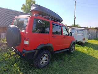 2008 УАЗ Патриот 3163 I, красный, 320000 рублей, вид 5